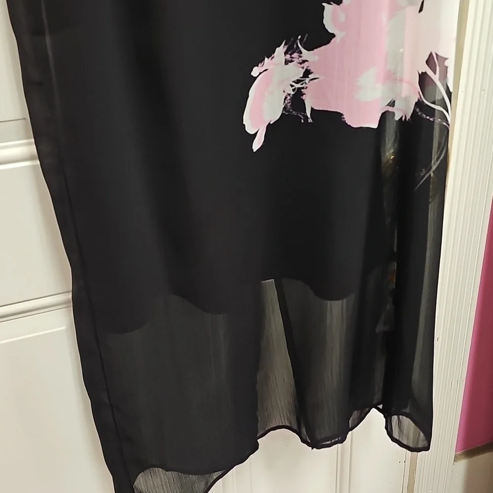 Sheer, Wedding, Summer, Travel, Vacation, Casual, Maxi, Flowy, Lightweight, Pink